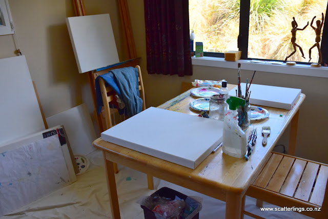 Artist studio in Wanaka, New Zealand