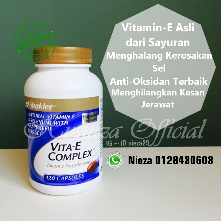 Husniza Kelebihan dan Kebaikan Vitamin E Shaklee
