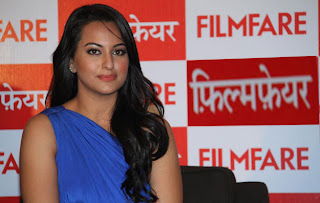 Bollywood Celebrity Sonakshi Sinha At Filmfare