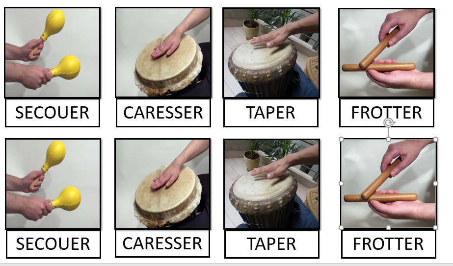 La Classe De Vyk Séquence les instruments de musique