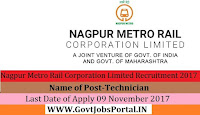 Maharashtra Metro Rail Corporation Ltd Recruitment –91 Technician