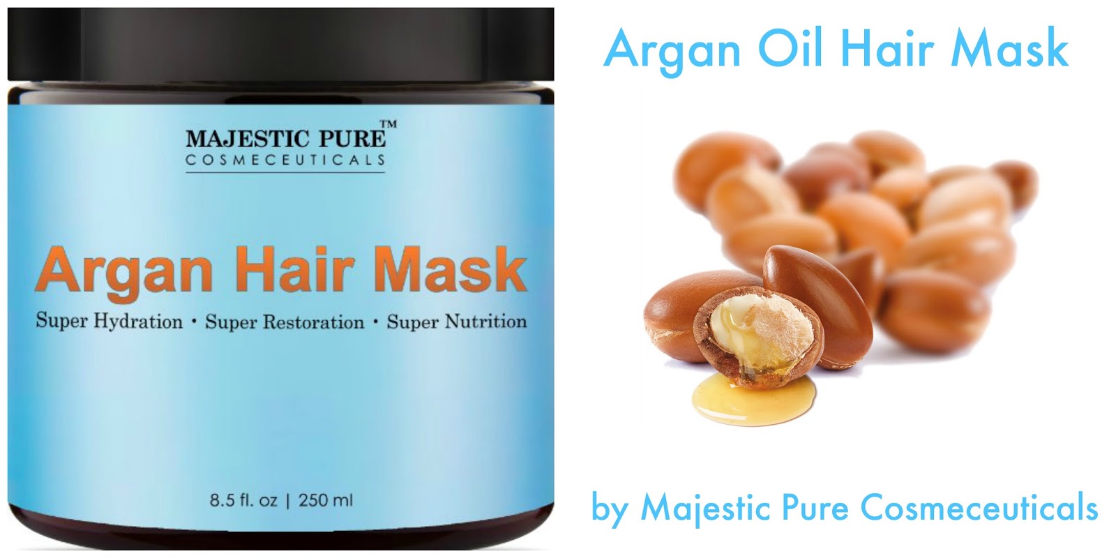 GlamRiver Argan Oil Hair Mask by Majestic Pure