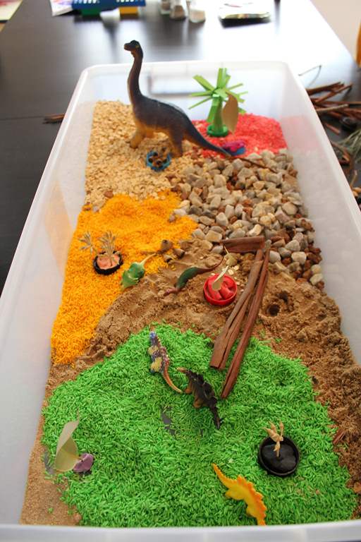 Down the Right of Way Dinosaur Habitat