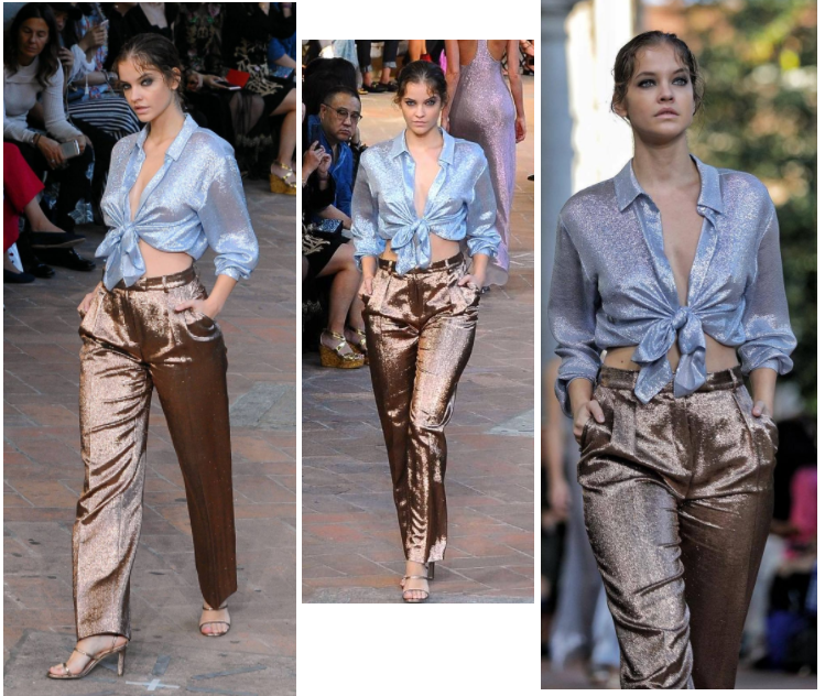 Barbara Palvin desfila para Alberta Ferretti Primavera / Verão 2018