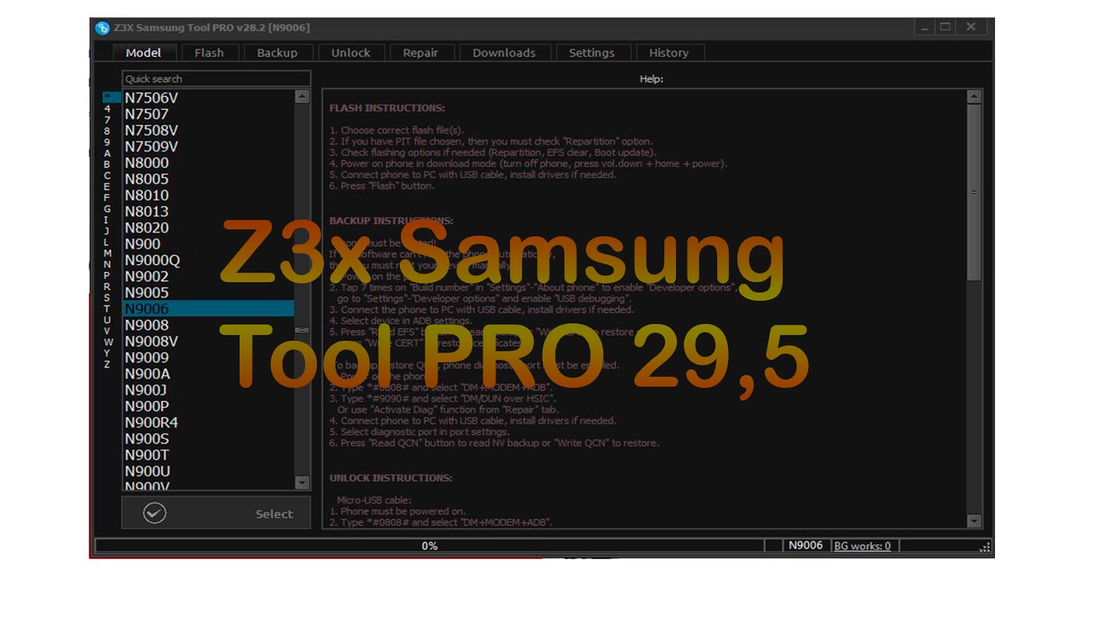 z3x samsung tool pro 21.6 i747