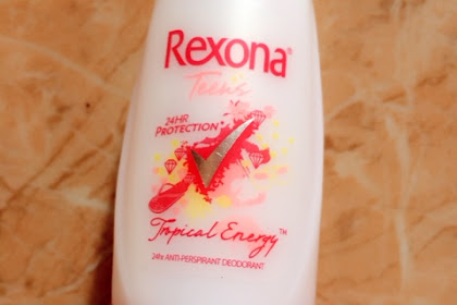 Review Rexona Deodorant Teens Tropical Energy