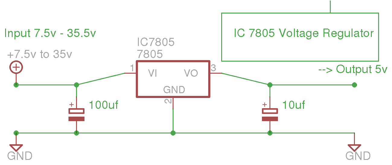Technical Tips voltage regulator ic 7805