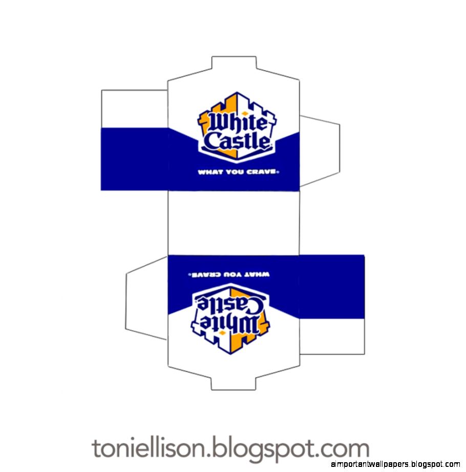 Toni Ellison White Castle  Miniature Fast Food Tutorial