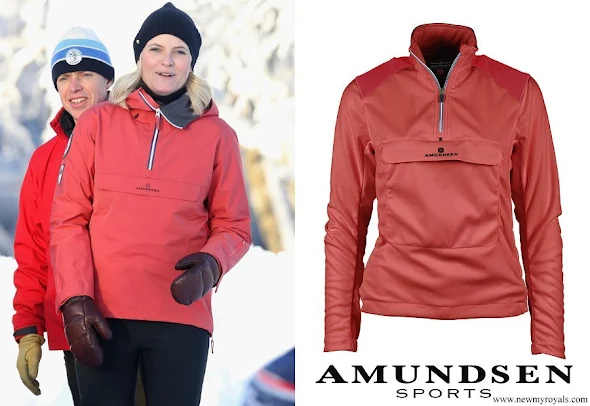 Crown Princess Mette Marit Norway wore Amundsen Sports 5mila anorak