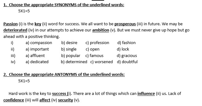 9th class sa1 question paper 2021 picture