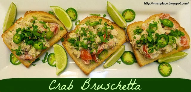 Crab Bruschetta | Ms. enPlace
