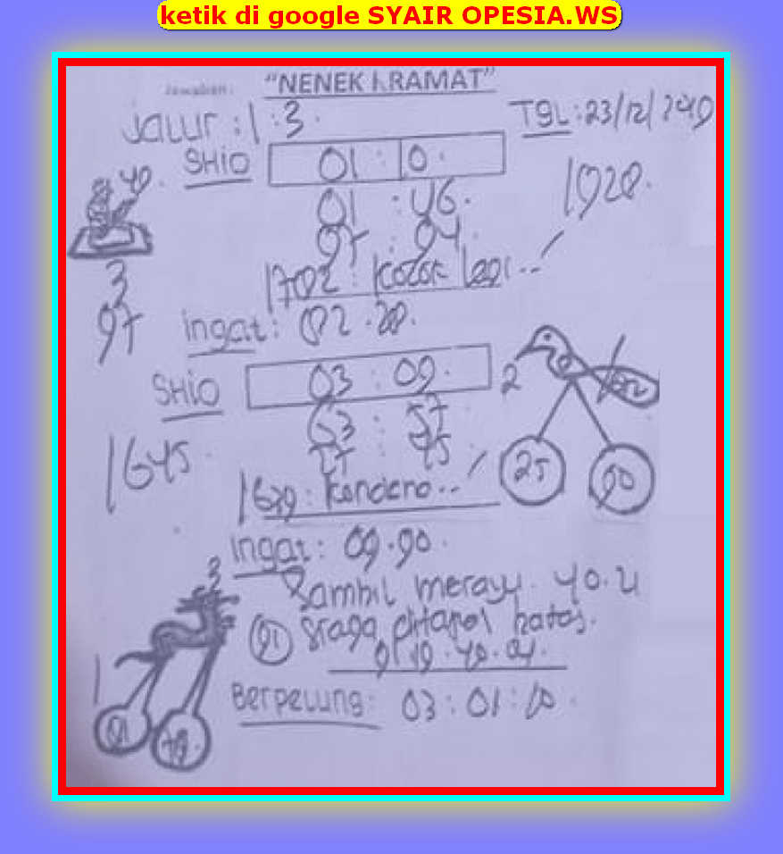 Kode Syair Togel Sgp 23 Desember 2019 Prediksi Angka Togel Hk Sgp Jitu Dan Akurat Hari Ini Layarprediksi Kode Syair Togel Sgp 23 Desember 2019 Prediksi Angka Togel Hk Sgp Jitu Dan Akurat Hari Ini Layarprediksi