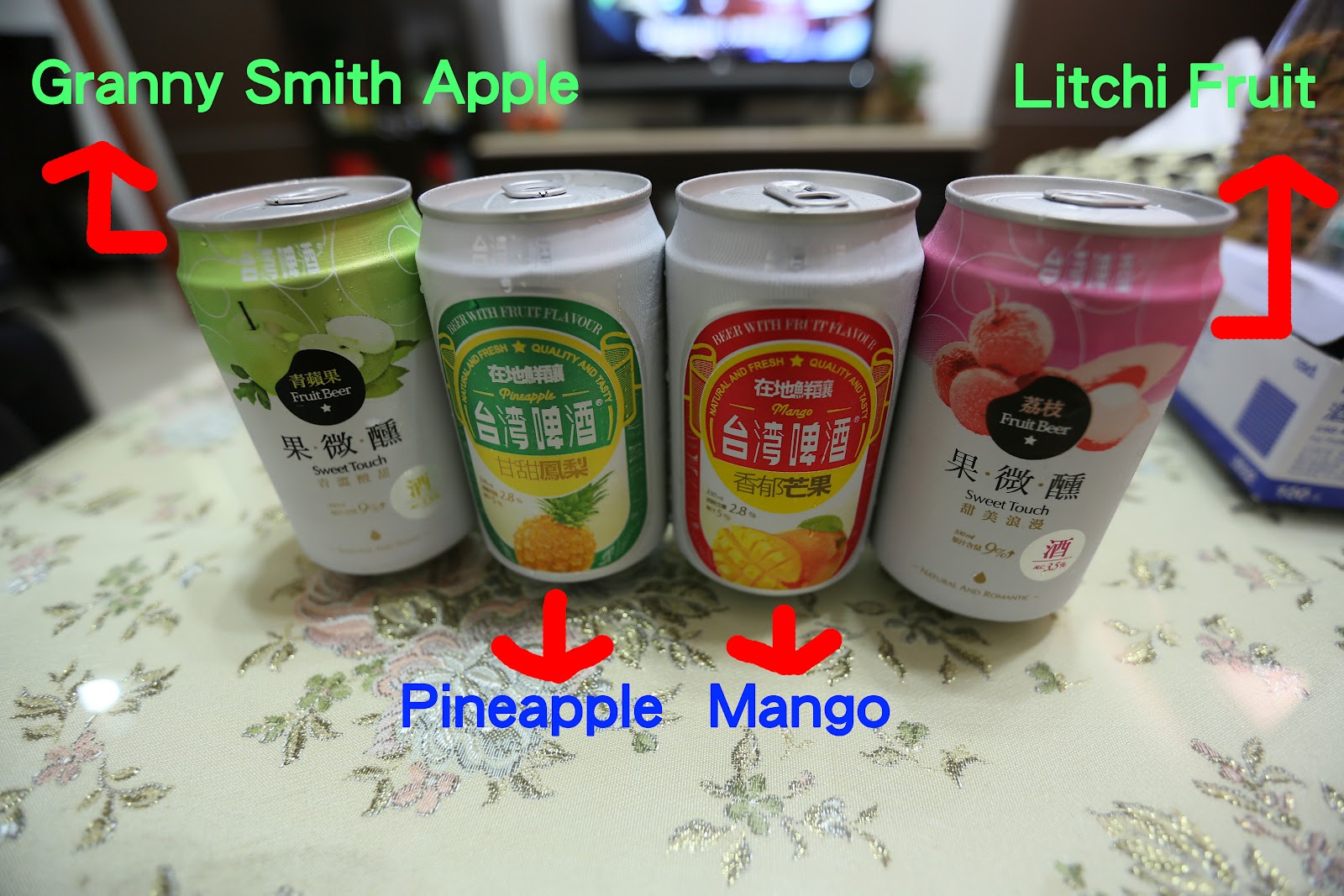 EasyEat in Taiwan Taste Fruit With Beer!