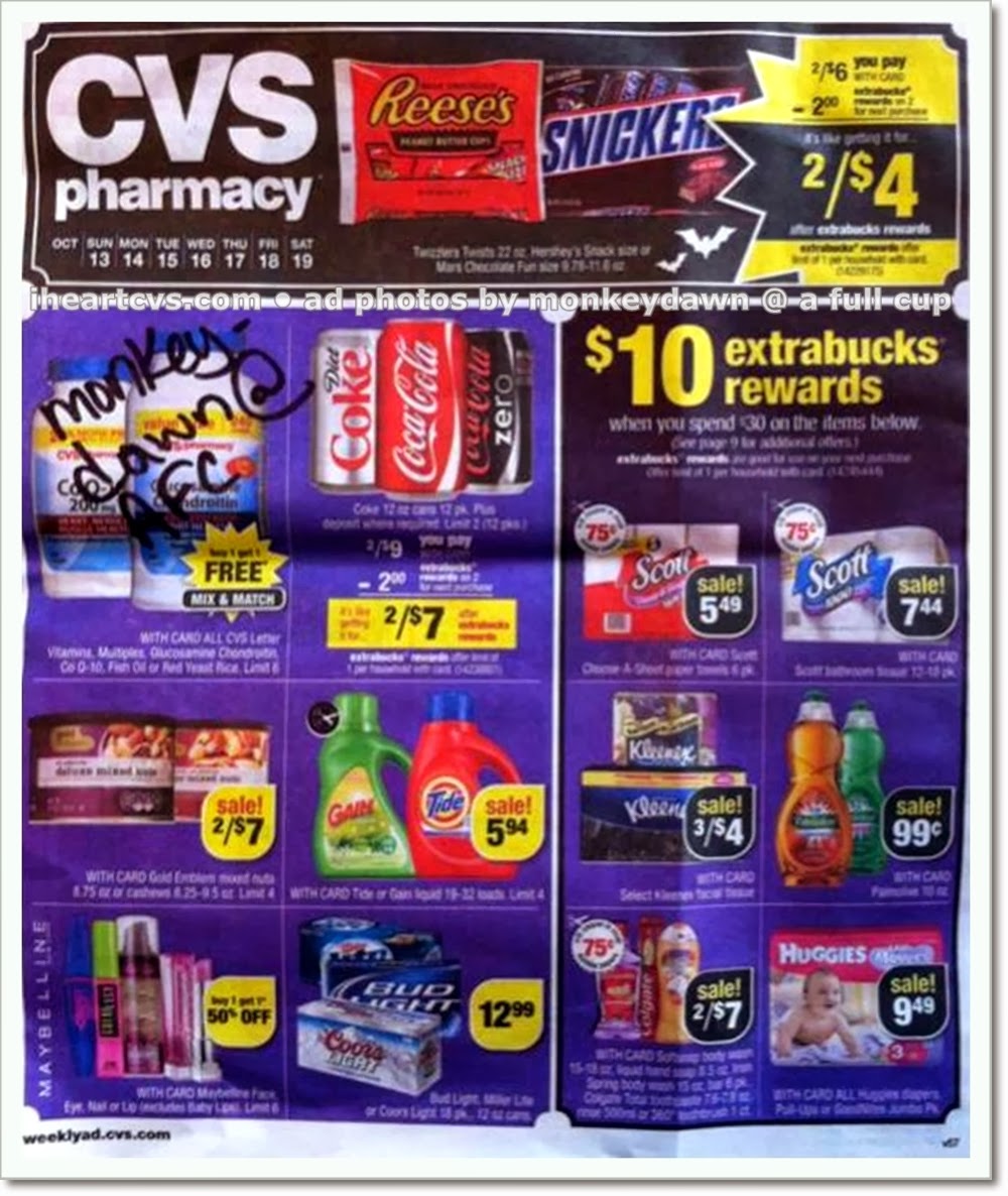 Weekly Ad Scan CVS Ad Scan Week of 10/1310/19