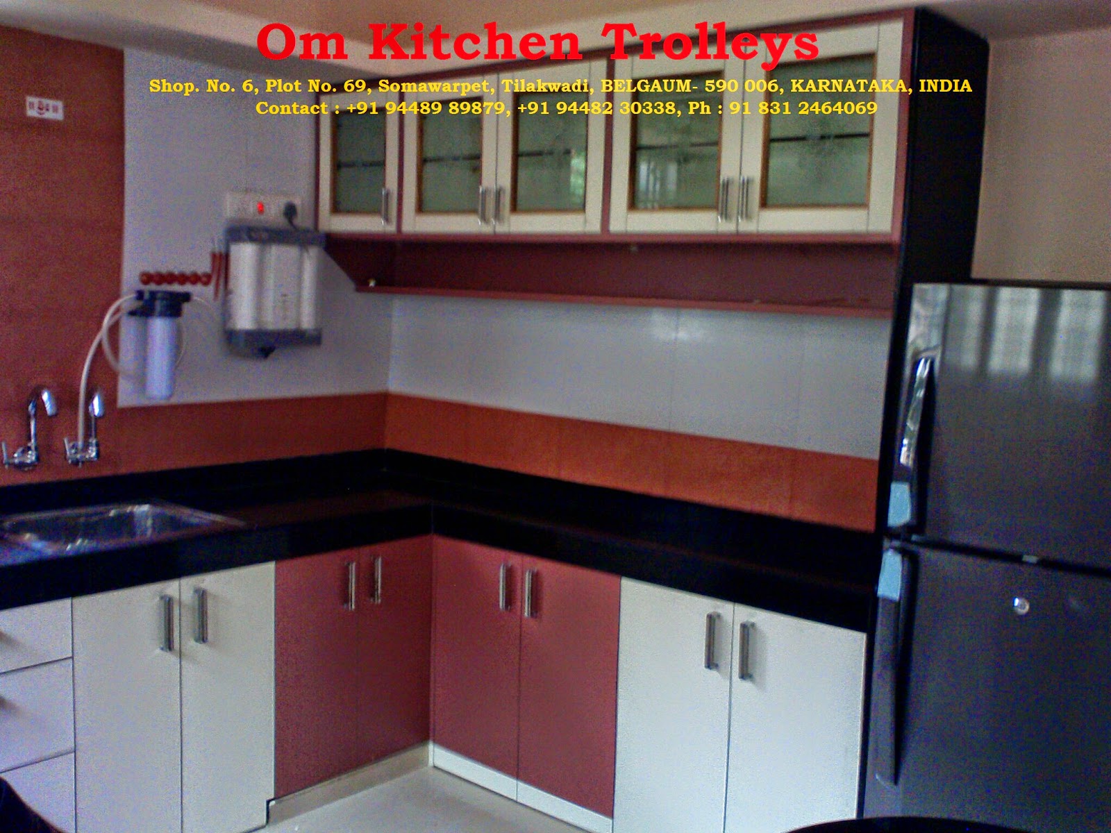 Om Kitchen Trolleys Modular Kitchen Trolleys