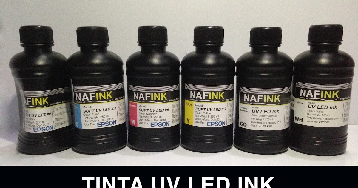  Jual Tinta UV LED Ink Untuk Printer Flatbed Epson DX5 