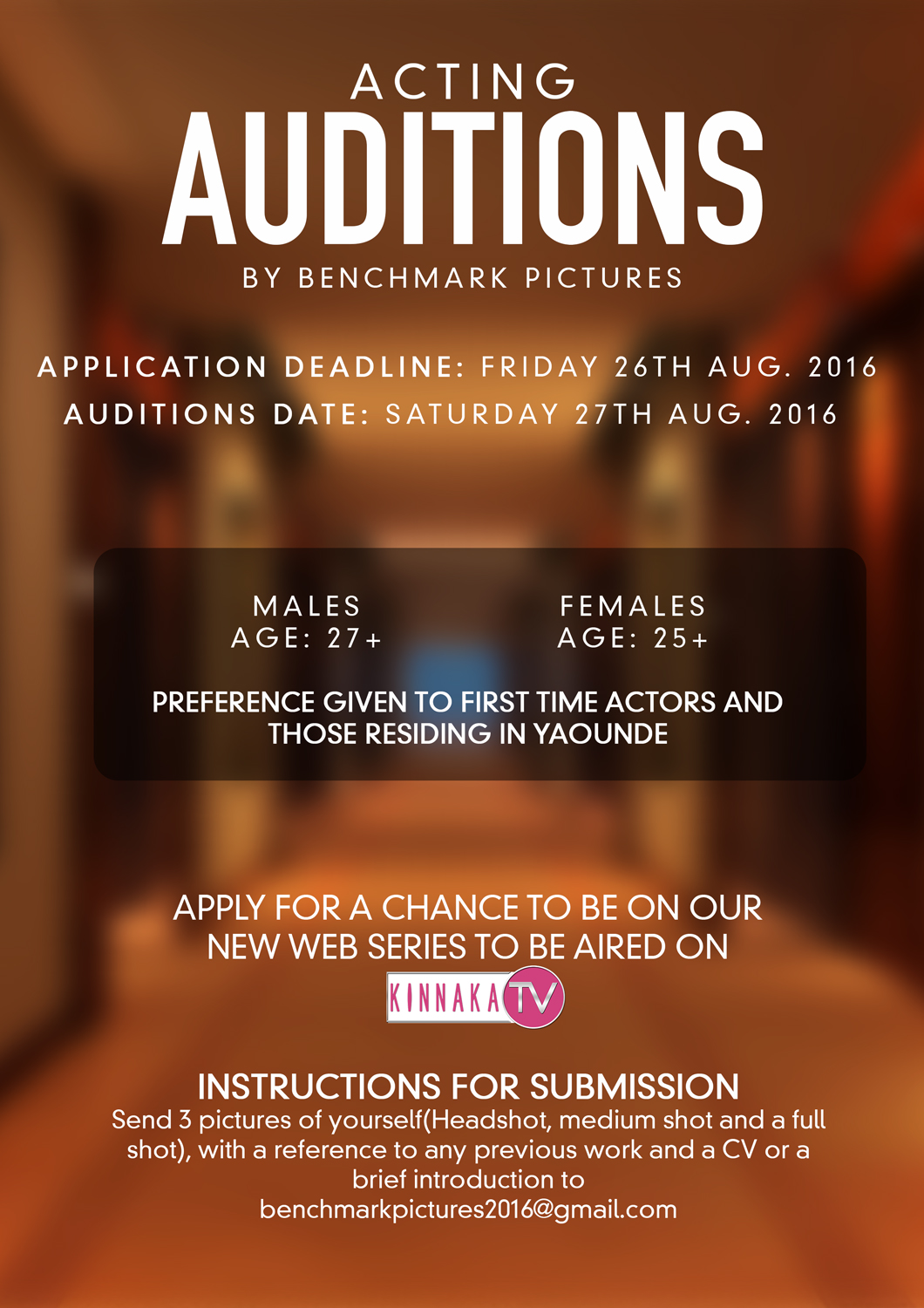 auditions flyers