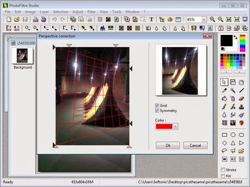 برنامج مجاني إحترافي لتحرير وفلترة وتحسين الصور PhotoFiltre Studio 7.1.2