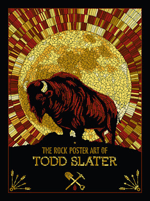 The Rock Poster Art of Todd Slater Hardcover Book by The Flood Gallery