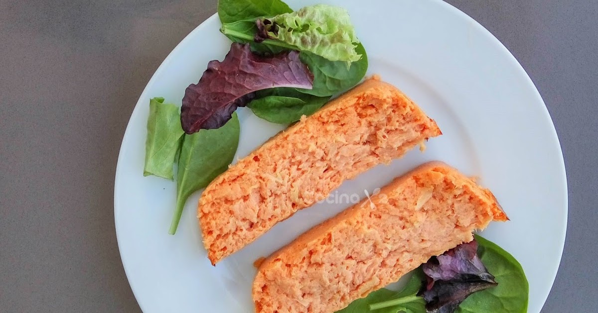 Cocinax2. Las recetas de Laurita.: Pastel de merluza y gambas. Sin lácteos.