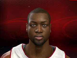 NBA 2K13 Dwyane Wade Cyber Face Mod PC