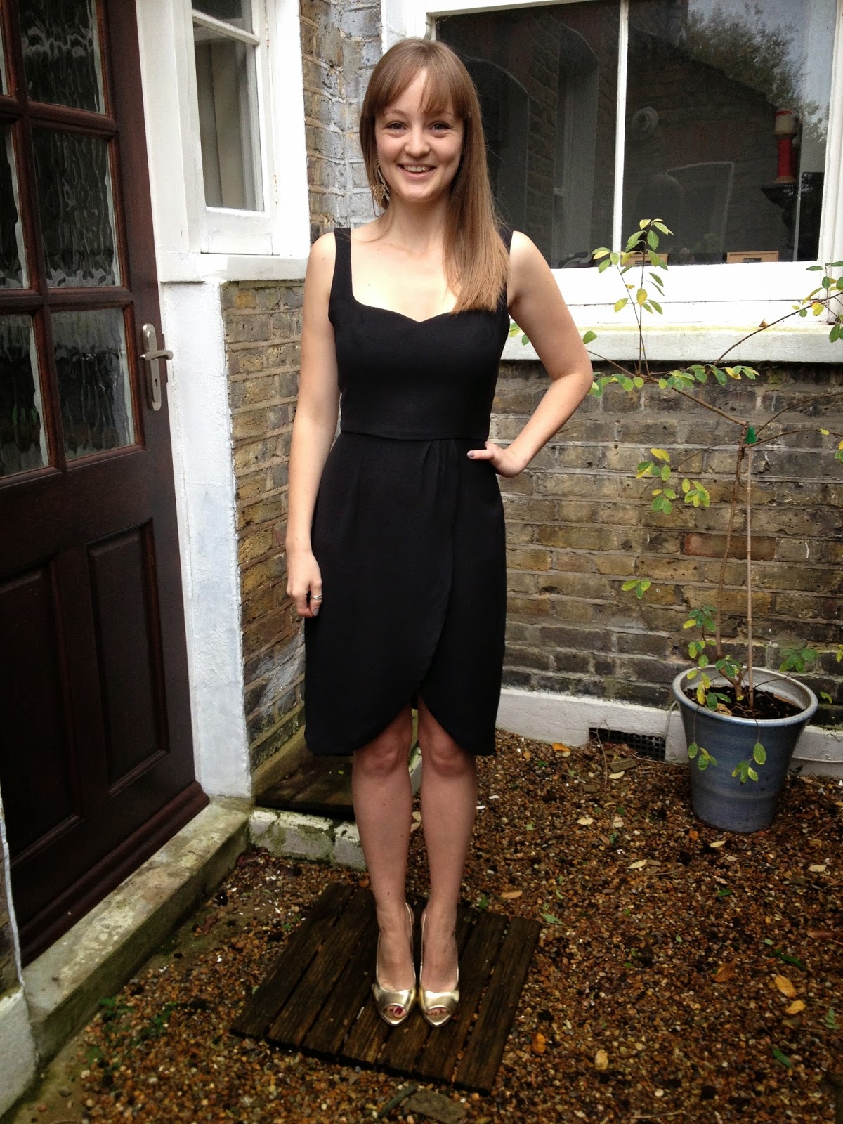 Diary of a Chainstitcher: Black Crepe By Hand London Kim Dress