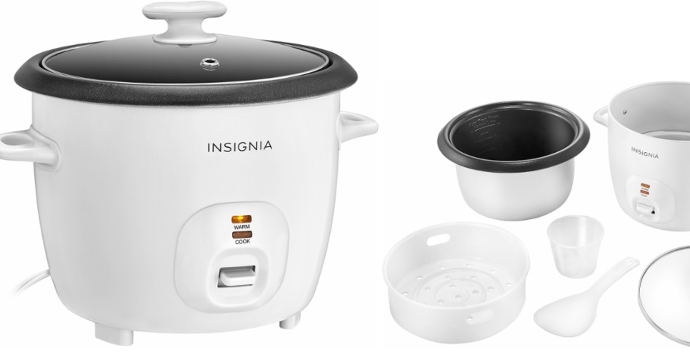 Insignia 2.6Quart Rice Cooker 9.99 + Free Store Pickup at Best Buy