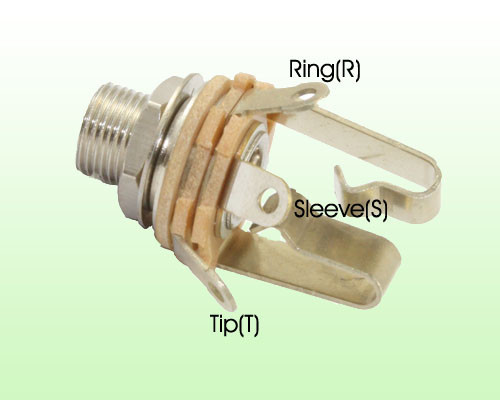 1/4 Stereo Guitar input Jack (1PC) TRS | eBay