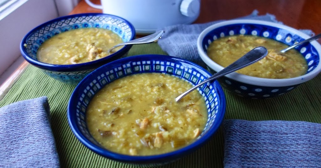 Farm Fresh Feasts Easy Celery Rice Soup (with Slow Cooker option)