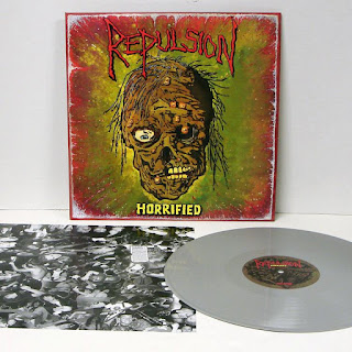 Repulsion - 'Horrified' MDF Grey Vinyl Edition