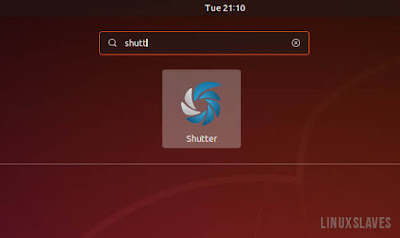 Open Shutter Ubuntu 18.10