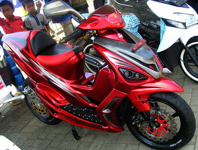 Mio sporty modify Motorcycle Modification