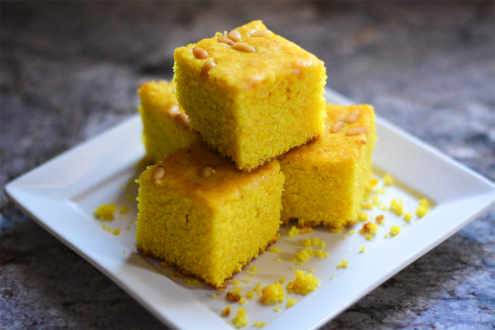 The Lebanese Turmeric Cake “ Sfouf” Recipe