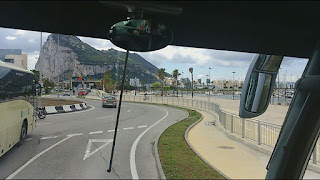 Llegando a Gibraltar 