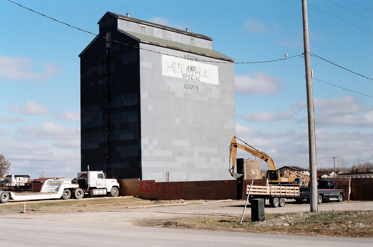 Harte Siding Model Railroad Searle Grain Elevator, Charleswood, Manitoba