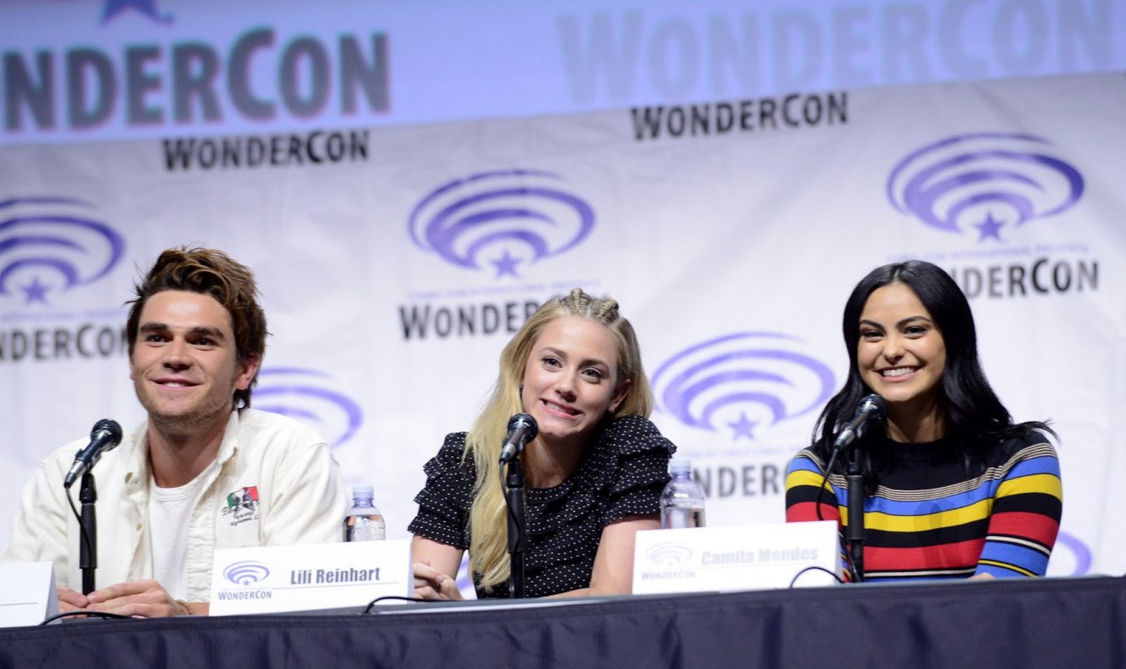 Camila Mendes // 'Riverdale' press room at WonderCon in Anaheim - March