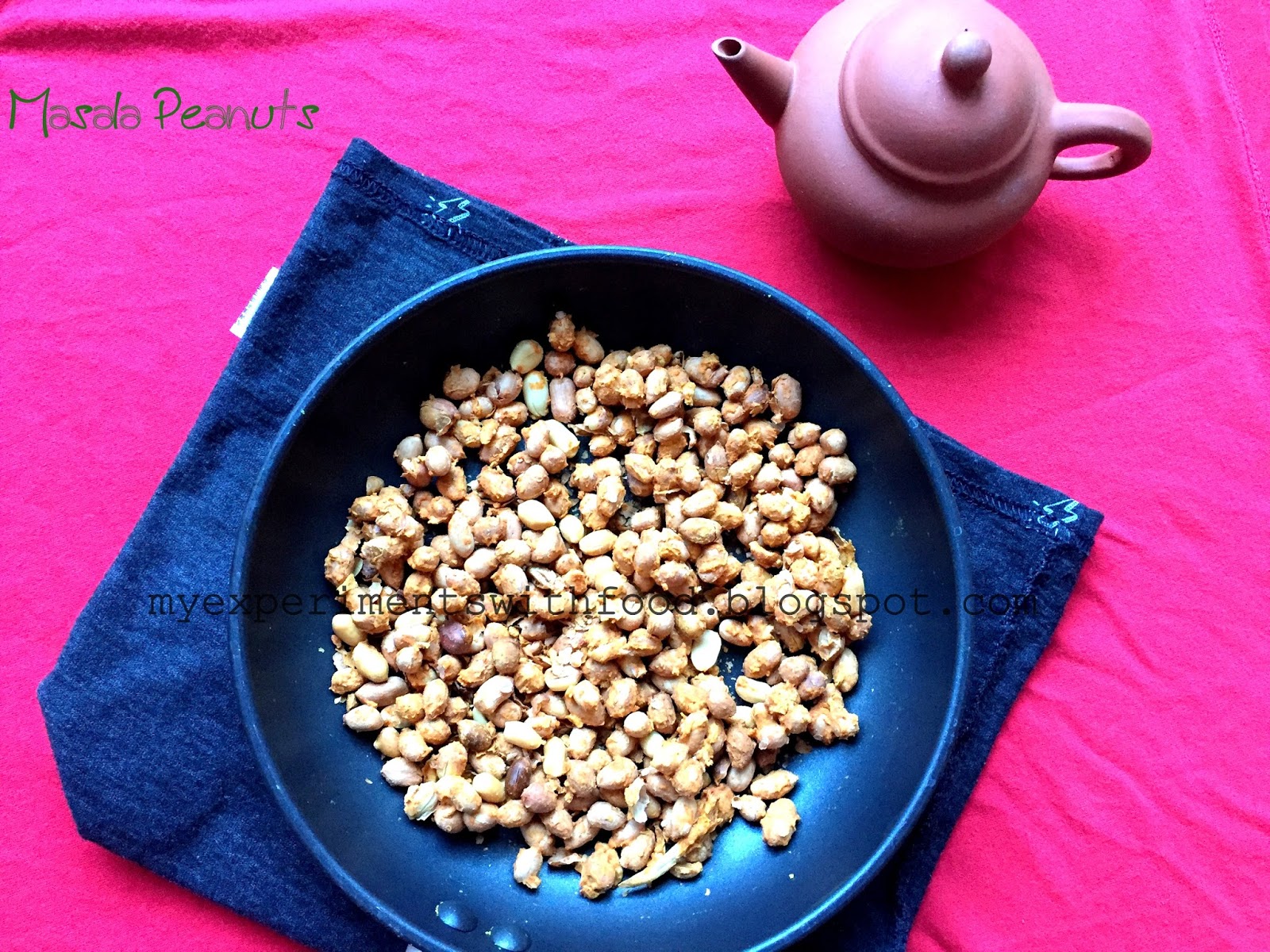Baked Masala Peanuts