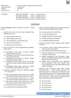 Download Soal SIMAK UI Pdf Contoh Soal simak ui