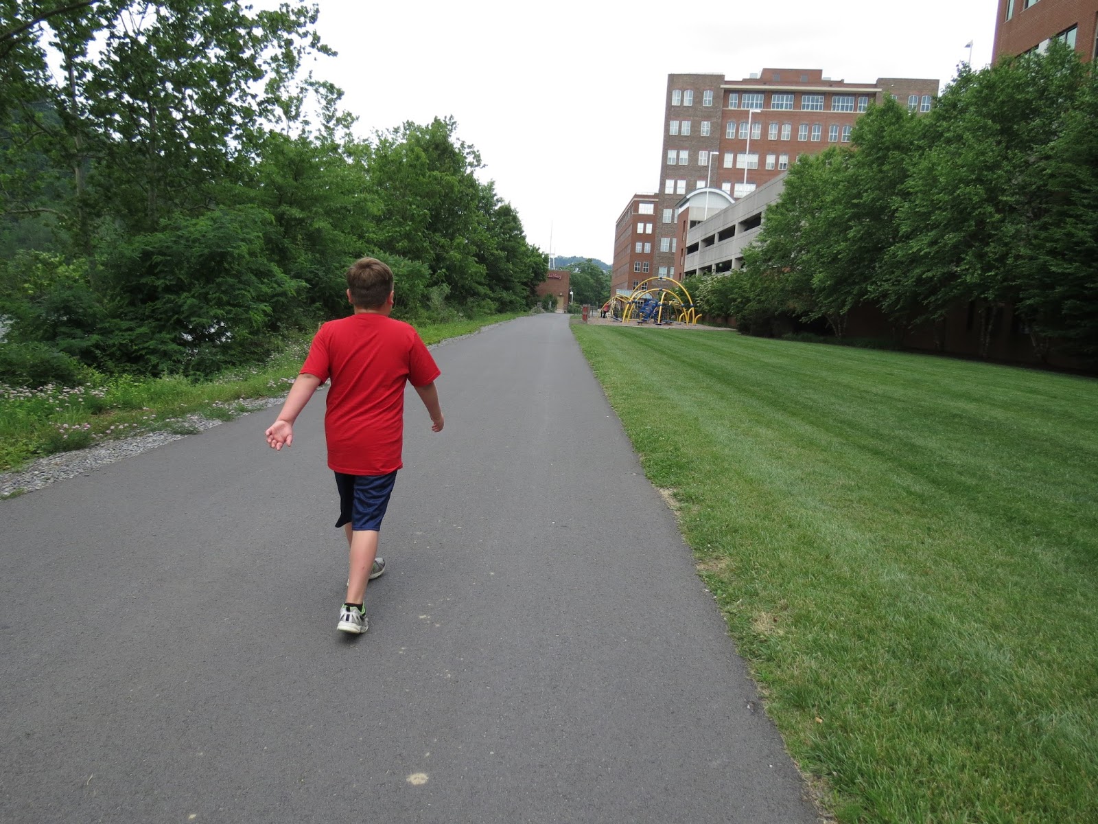 Bobby's World: Walking the Rail Trail