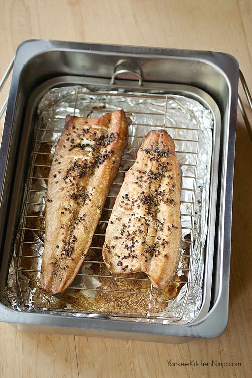 DIY smoked trout Yankee Kitchen Ninja