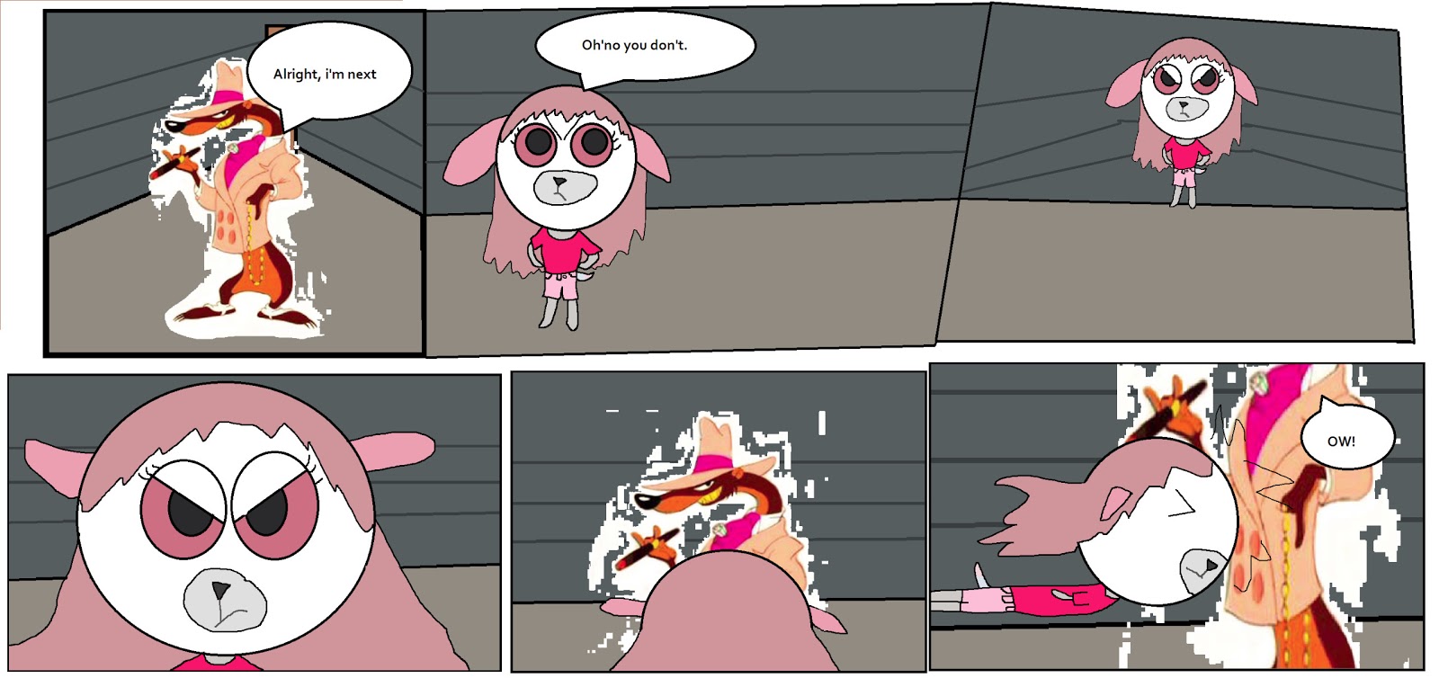 Isabelle's Blog world of toy Marshmallow's Last Stand part 3