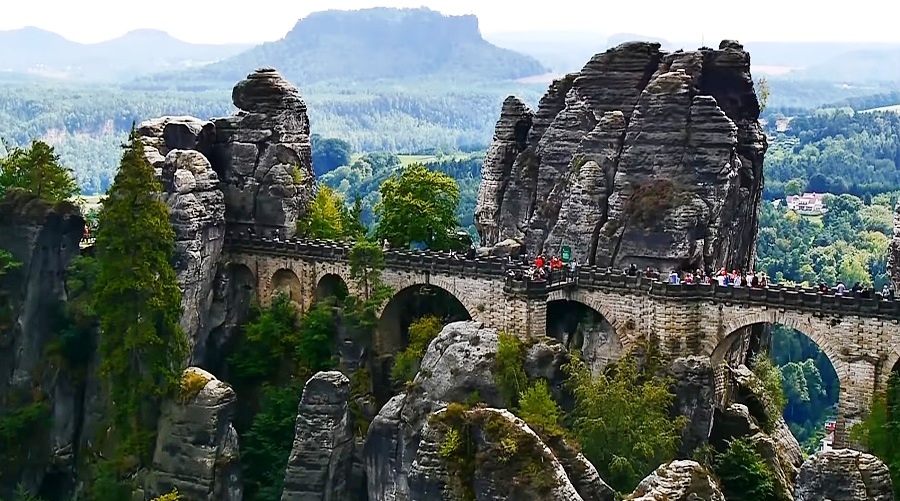 The Bastei Bridge, Saxon Switzerland (Germany) - One Of The Most Unique Landscapes In Germany