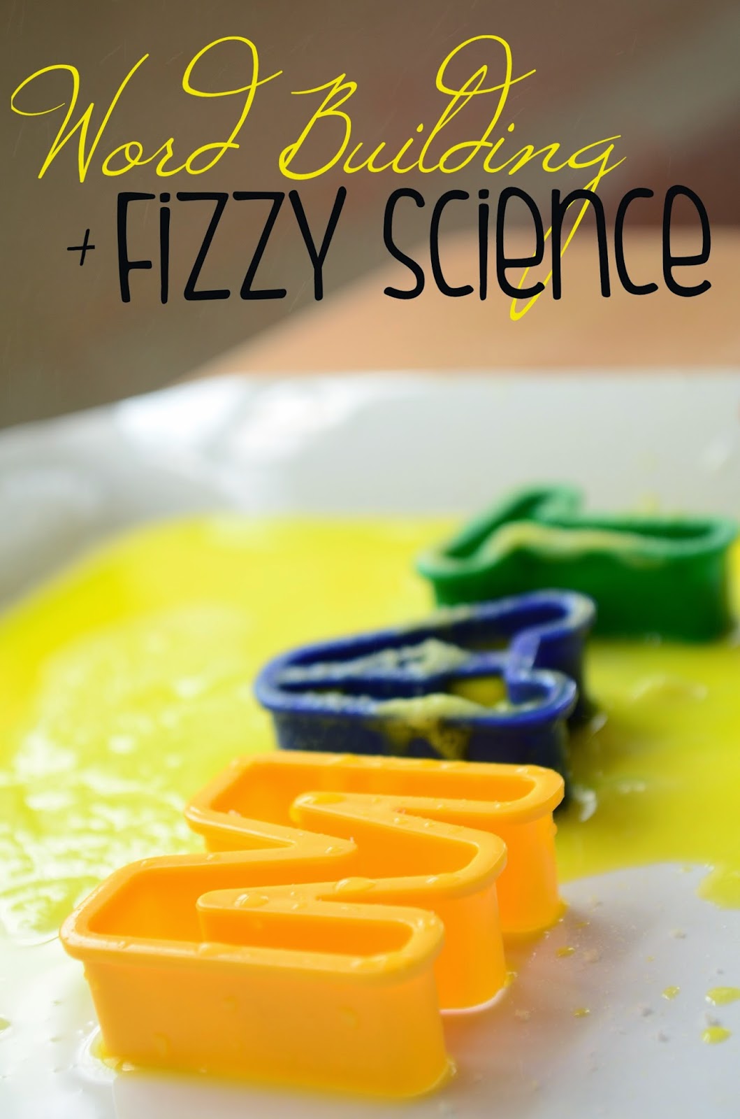 Kids Activity: Word Building with Fizzy Science