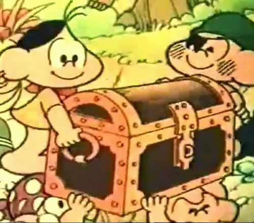 Turma da Mônica apresenta a Groselha Cica, nos anos 70. Propaganda feita em desenho animado.