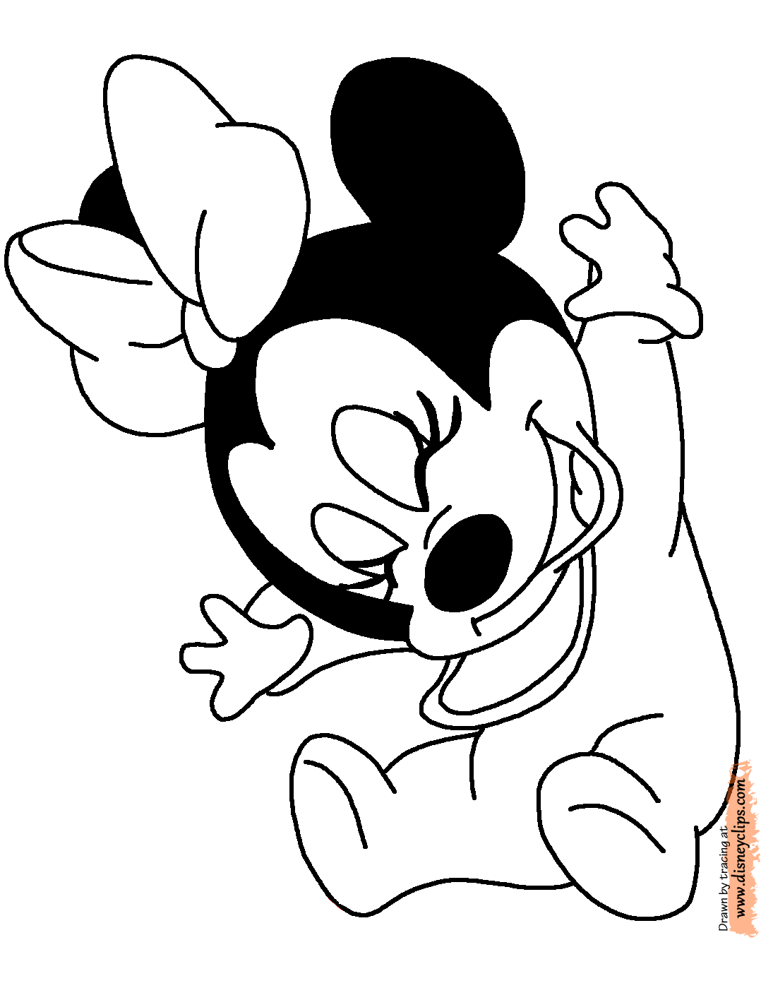 Download Best Baby Disney Character Coloring Pages Free | Big Collection Free Printable Coloring