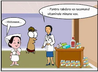 desen cu medic care recomanda vitamine minune: pentru rabdare va recomand vitaminele minune vax