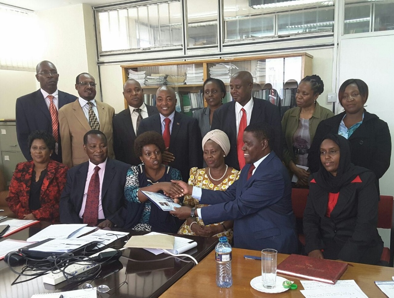 East African Legislative Assembly Kenyan Members  meets the Kenyan EAC MSE  leaders and MSEA