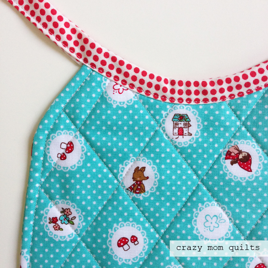 crazy mom quilts: May is for makers // baby bibs