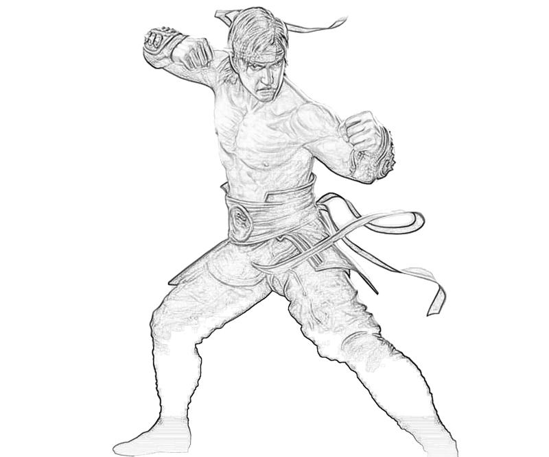 Mortal Kombat Kintaro Coloring Coloring Pages Mortal