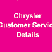Chrysler Customer Service Number